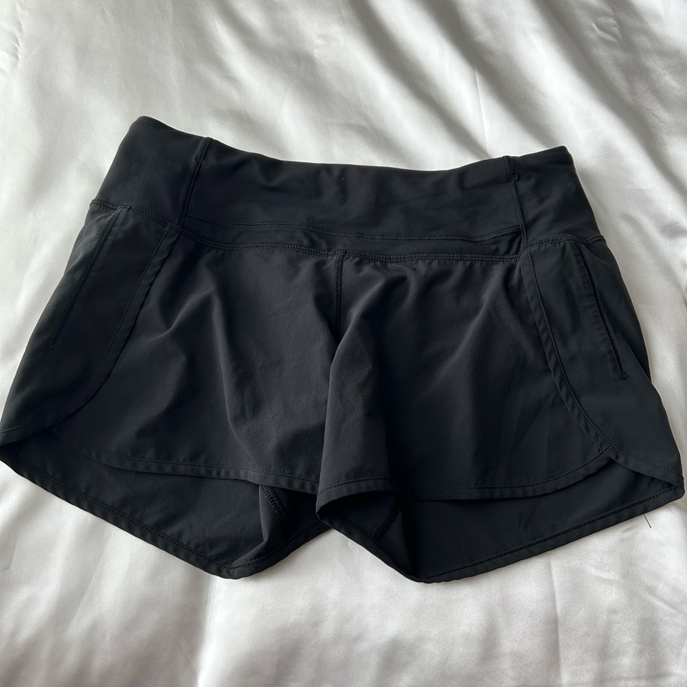 Black Lulu Shorts